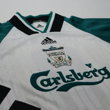 Load image into Gallery viewer, 1993/95 Rush #9 Liverpool Vintage adidas Away Football Shirt (M/L) 40/425