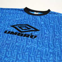 Load image into Gallery viewer, 1990/93 Vintage England Umbro Pro Football Training Shirt (XL)4