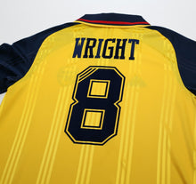 Load image into Gallery viewer, 2019/20 Wright #8 Arsenal Retro adidas Icon Long Sleeve Away Football Shirt (M)7