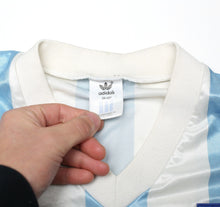 Load image into Gallery viewer, 1990/91 ARGENTINA Vintage adidas Home Football Shirt (M) 38/40