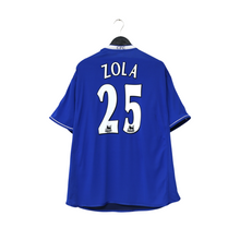 Load image into Gallery viewer, 2003/05 Zola #25 Chelsea Vintage Umbro Home Football Shirt (XL)0