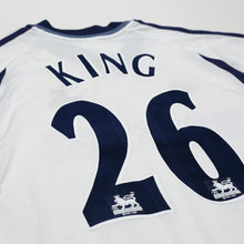 Load image into Gallery viewer, 2001/02 King #26 Tottenham Hotspur Vintage adidas Home Football Shirt (L)11