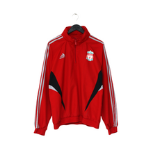 Load image into Gallery viewer, 2008/09 Liverpool adidas Formotion Football Player Issue 1/4 Zip Training Top L0