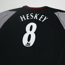 Load image into Gallery viewer, 2002/04 Heskey #8 Liverpool Vintage Reebok Away Football Shirt (XL)5