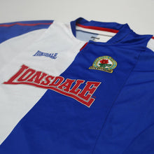 Load image into Gallery viewer, 2005/06 Bentley #29 Blackburn Rovers Vintage Lonsdale Home Football Shirt (XL)4