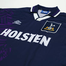 Load image into Gallery viewer, 1994/95 Klinsmann #18 Tottenham Hotspur Vintage Umbro Away Football Shirt (L)5