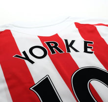 Load image into Gallery viewer, 2007/08 YORKE #19 Sunderland Vintage Umbro L/S Football Shirt (M/L)