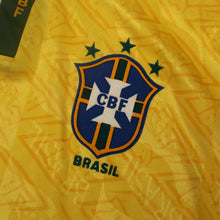 Load image into Gallery viewer, 1991/93 Brazil Vintage Umbro Home Football Shirt (L)7