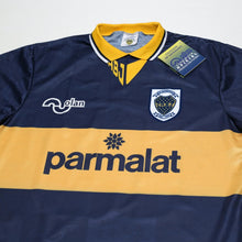 Load image into Gallery viewer, 1995/96 Maradona #10 Boca Juniors Olan Reissue Parmalat LS Shirt 44 (XL) BNWT2