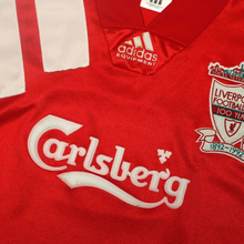 Load image into Gallery viewer, 1992/93 Liverpool Vintage adidas Equipment Home Football Shirt (S) 34/36