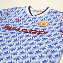 Load image into Gallery viewer, 1990/92 Manchester United Vintage adidas Away Football Shirt (M) 38/404