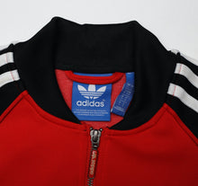 Load image into Gallery viewer, MANCHESTER UNITED Vintage Retro adidas Originals Superstar Track Top (S)