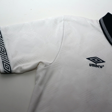 Load image into Gallery viewer, 1990/92 Gascoigne #19 England Retro Umbro Home Football Shirt (M) Italia 906