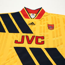 Load image into Gallery viewer, 1993/94 Wright #8 Arsenal Retro adidas Equipment Away Football Shirt (S/M)3