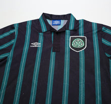 Load image into Gallery viewer, 1992/93 CELTIC Vintage Umbro Away Football Shirt Jersey (XL)