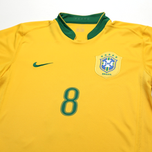 Load image into Gallery viewer, 2006/08 Kaka #8 Brazil Vintage Nike World Cup 06 Home Football Shirt (M)2