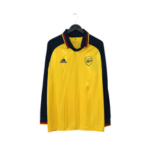 Load image into Gallery viewer, 2019/20 Wright #8 Arsenal Retro adidas Icon Long Sleeve Away Football Shirt (M)1