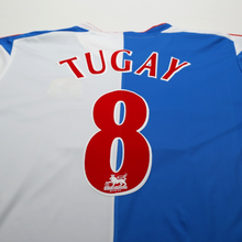Load image into Gallery viewer, 2004/05 Tugay #8 Blackburn Rovers Vintage Lonsdale Home Football Shirt (L)9