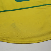 Load image into Gallery viewer, 2002/04 Ronaldo #9 Brazil Vintage Nike Home Football Shirt (M)14