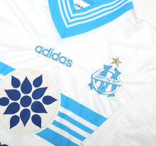 Load image into Gallery viewer, 1996/97 MARSEILLE Vintage adidas Home Football Shirt (S)