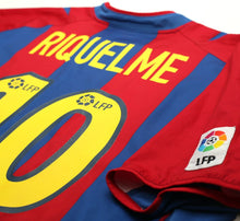 Load image into Gallery viewer, 2002/03 RIQUELME #10 Barcelona Vintage Nike Home Football Shirt (XL)
