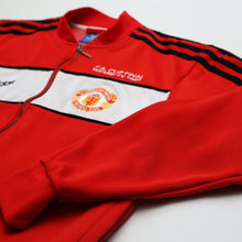 Load image into Gallery viewer, 1985 Manchester United adidas Originals FA Cup Football Track Top Jacket (M)6