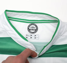 Load image into Gallery viewer, 2003/04 LARSSON #7 Celtic Vintage Umbro European Home Football Shirt (XL)