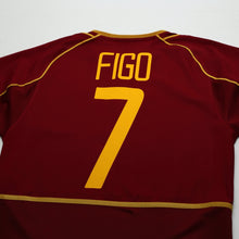 Load image into Gallery viewer, 2002/04 Figo #7 Portugal Vintage Nike Home Football Shirt (S)7