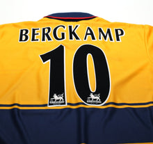 Load image into Gallery viewer, 1997/98 BERGKAMP #10 Arsenal Vintage Nike Away Football Shirt (M)