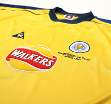 Load image into Gallery viewer, 1999/01 LEICESTER CITY Vintage LCS Away Worthington Cup Final Football Shirt XL