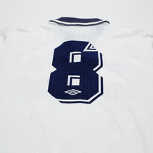 Load image into Gallery viewer, 1991/93 Gascoigne #8 Tottenham Hotspur Vintage Umbro Home Football Shirt (XL)8