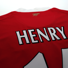 Load image into Gallery viewer, 2006/08 Henry #14 Arsenal Vintage Nike Home Football Shirt (S)10