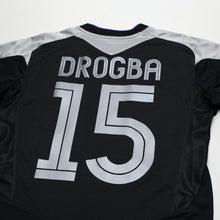 Load image into Gallery viewer, 2004/05 Drogba #15 Chelsea Vintage Umbro UCL Away Football Shirt (S)8