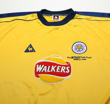 Load image into Gallery viewer, 1999/01 LEICESTER CITY Vintage LCS Away Worthington Cup Final Football Shirt XL
