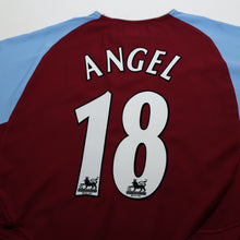 Load image into Gallery viewer, 2003/04 Angel #18 Aston Villa Vintage Diadora Home Football Shirt (S/M)8
