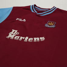 Load image into Gallery viewer, 2001/03 Joe Cole #26 West Ham Vintage FILA Home Football Shirt (S)4