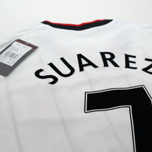 Load image into Gallery viewer, 2010/11 Suarez #7 Liverpool Vintage adidas Away Football Shirt (XL) BNWT11
