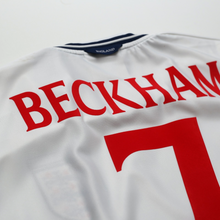 Load image into Gallery viewer, 1999/01 Beckham #7 England Vintage Umbro Home Football Shirt (XL/XXL) Euro 200012
