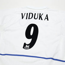 Load image into Gallery viewer, 2002/03 Viduka #9 Leeds United Vintage Nike L/S Home Football Shirt (L)7