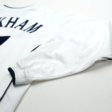 Load image into Gallery viewer, 2001/03 BECKHAM #7 England Vintage Umbro L/S Home Greece Football Shirt (S)14