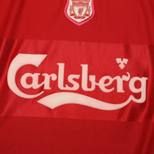 Load image into Gallery viewer, 2000/02 Gerrard #17 Liverpool Vintage Reebok Home Football Shirt (M)7