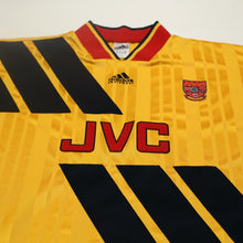 Load image into Gallery viewer, 1993/94 Wright #8 Arsenal Retro adidas Equipment Away Football Shirt (M/L)