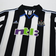 Load image into Gallery viewer, 2000/01 Shearer #9 Newcastle United Vintage adidas Home Football Shirt (XL)2