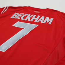 Load image into Gallery viewer, 2004/06 Beckham #7 England Vintage Umbro Away Football Shirt (L) EURO 200410