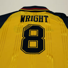 Load image into Gallery viewer, 2019/20 Wright #8 Arsenal Retro adidas Icon Long Sleeve Away Football Shirt (M)8