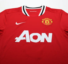 Load image into Gallery viewer, 2011/12 BERBATOV #9 Manchester United Vintage Nike Home Football Shirt (S)