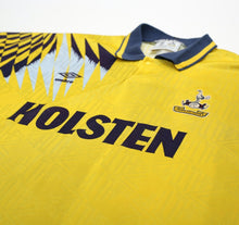 Load image into Gallery viewer, 1991/95 TOTTENHAM HOTSPUR Vintage Umbro Away Football Shirt (L)