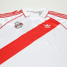 Load image into Gallery viewer, 1994 Francescoli #9 River Plate adidas Originals L/S Home Football Shirt (L/XL)3