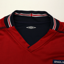 Load image into Gallery viewer, 2002/04 Scholes #8 England Vintage Umbro Away Football Shirt (M) Argentina WC16