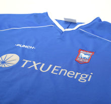 Load image into Gallery viewer, 2001/02 GEORGE #33 Ipswich Town Vintage PUNCH UEFA Cup Football Shirt Jersey XXL